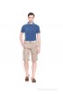 Celio Beige Cotton Printed Shorts